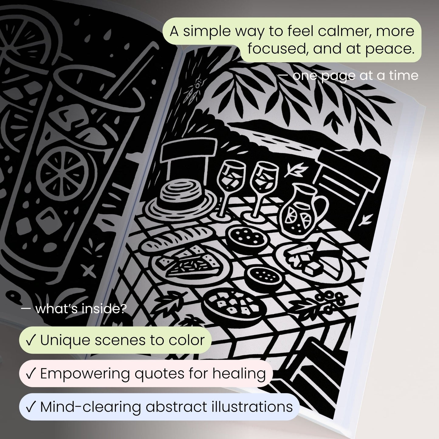 Libro da colorare monocolore - Edizione autunnale (Nuovo)