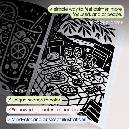 Libro da colorare monocolore - Edizione autunnale (Nuovo)